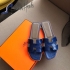 Hermes Oran Sandal slippers croc h4553355